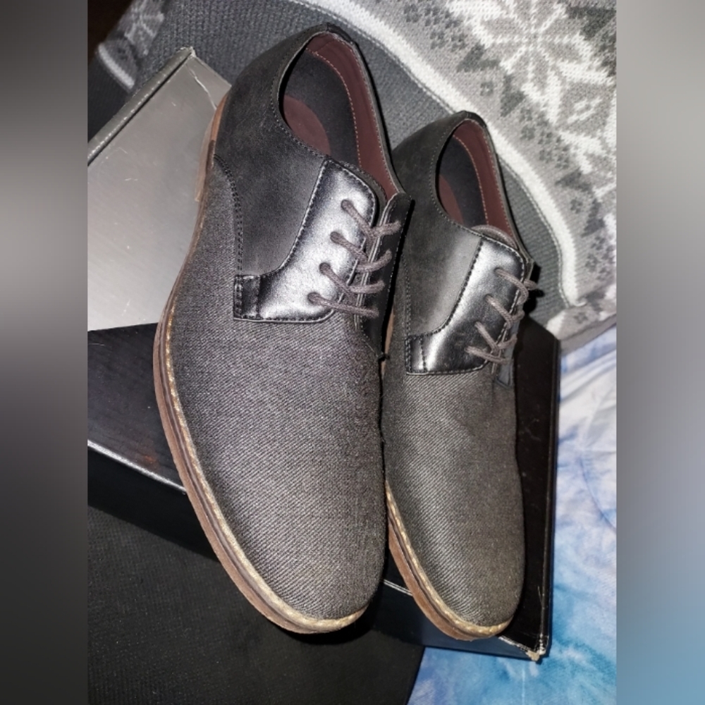 J Ferrar Memory Foam Dress Shoes Mens Size 8 1/2